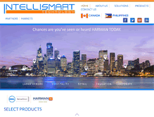 Tablet Screenshot of intellismartinc.com